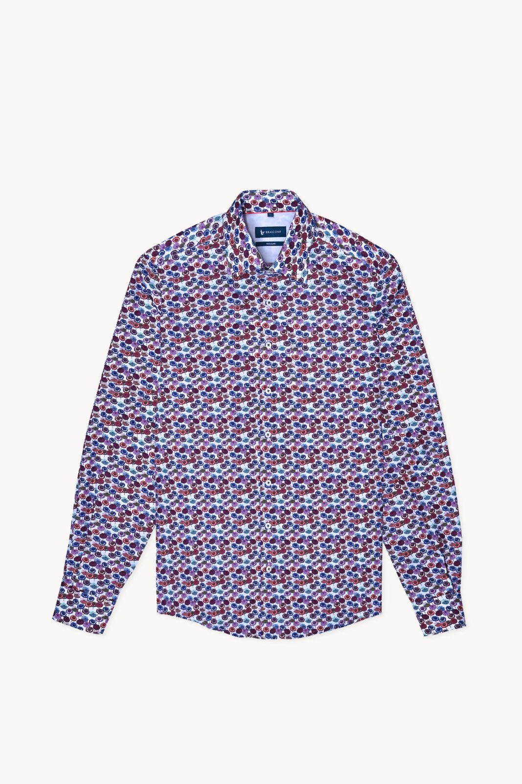 Camasa casual croita cu tipar clasic